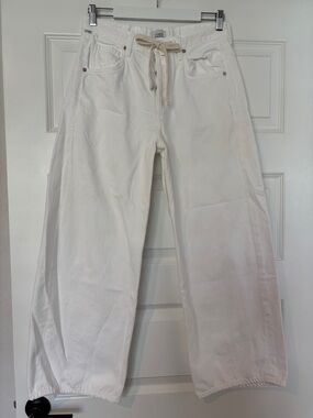 Citizens of Humanity Brynn Petite High Rise Wide Leg Jeans in Tulip